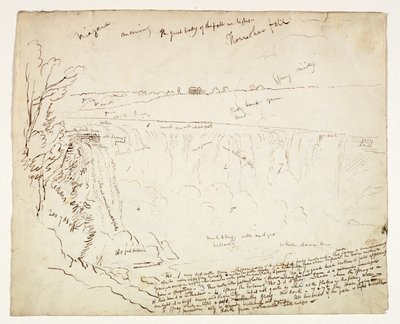 Cataratas Horseshoe, Niágara, Mañana de Thomas Cole